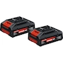 BOSCH Expert EXBA18V-40 High Power Li-ion battery 4.0 Ah (2 pcs) - 1600A03738
