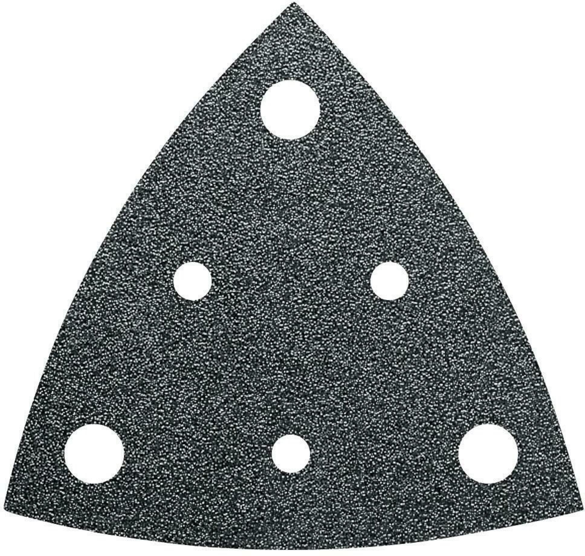 Fein 80mm 240G Perforated Multi-tool Delta Sanding Sheets (5pk)