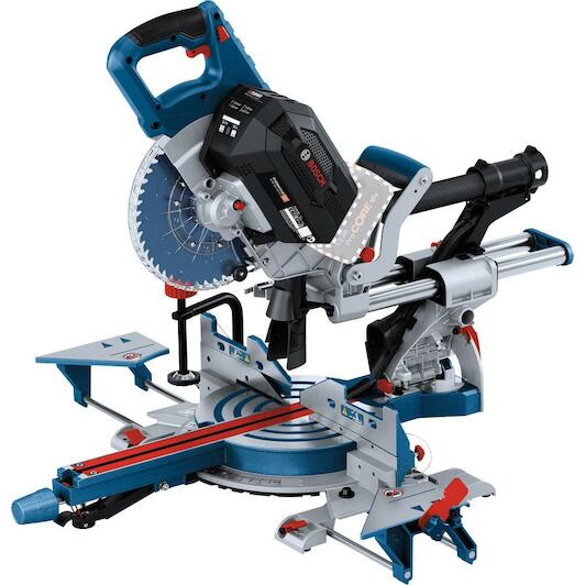 BOSCH GCM 18V 216 DC cordless chop and mitre saw biturbo with Bluetooth module in box 0601B47000 Klium
