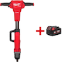 MILWAUKEE M18 FHIWF1R-122C Clé à chocs sans fil FUEL 1" pour travaux de voie en mallette (2x batterie FORGE 12Ah + chargeur) - 4933499201