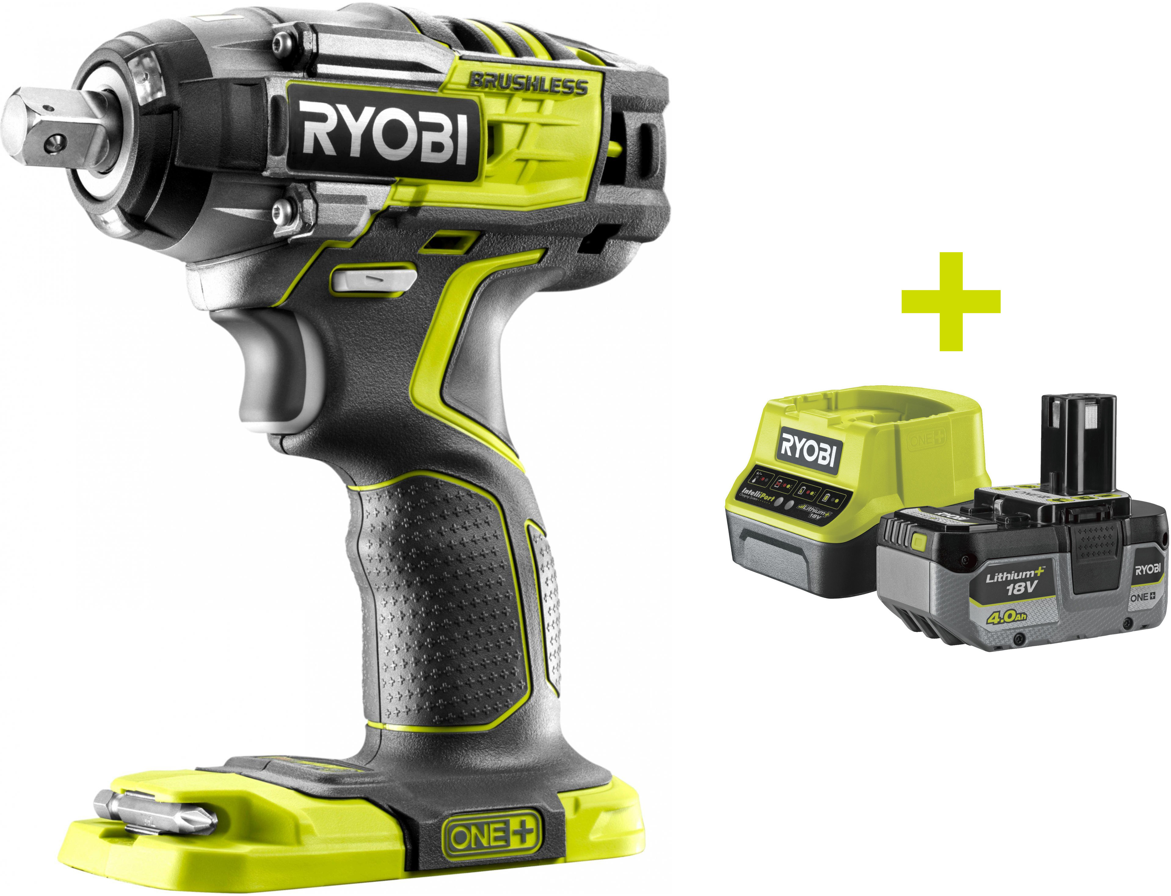 RYOBI R18IW7-0 18V ONE+ Brushless cordless impact spanner 1 RYOBI R18IW7-0 18V ONE+ Brushless cordless impact spanner 1