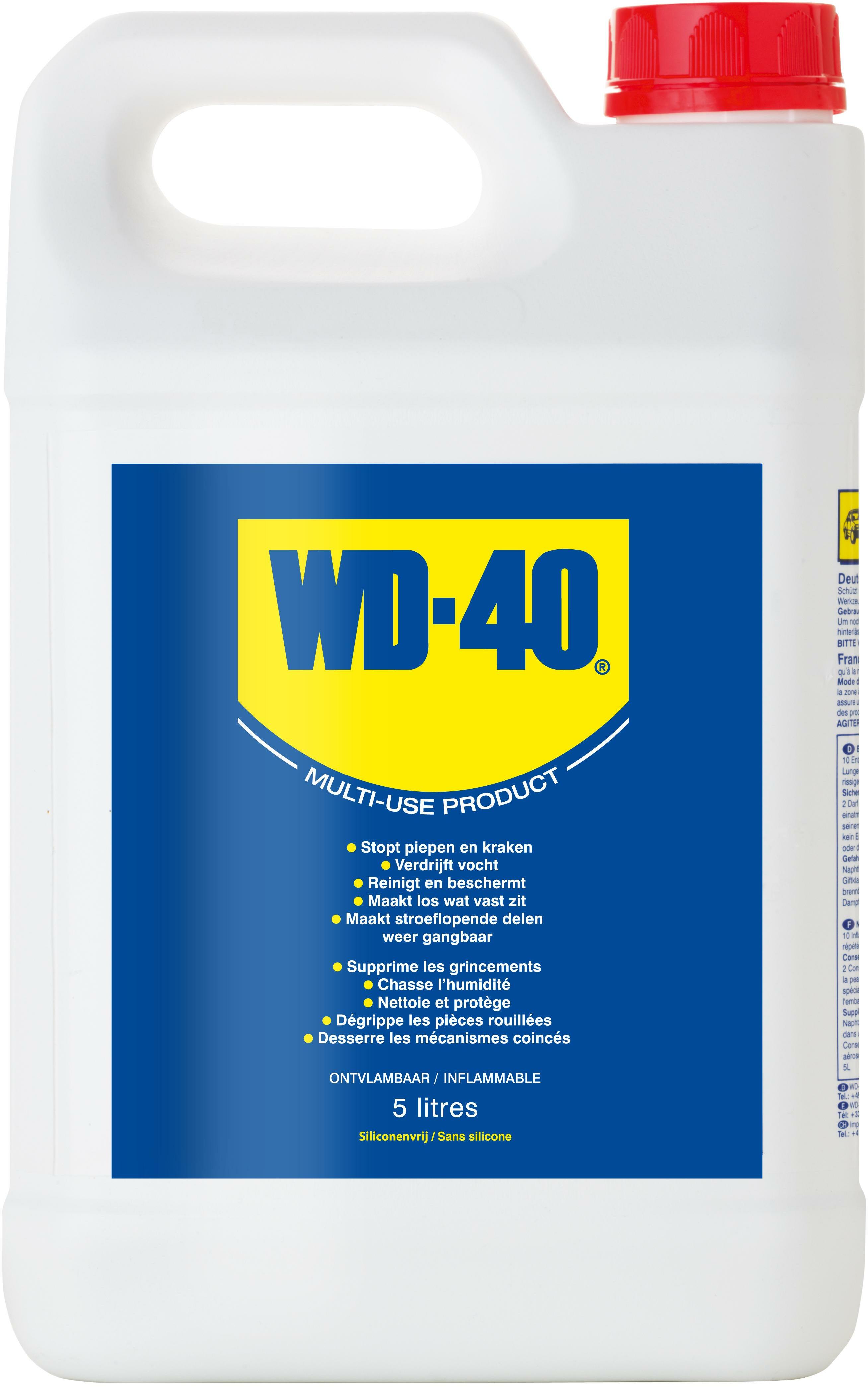 wd40 5 liter can of lubricant spray applicator - .ie