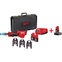 MILWAUKEE M12 ONEHPT-202C TH ONE-KEY cordless pressing tool with 3 TH pressing jaws in case (2x 2.0Ah battery + charger) - 4933481036