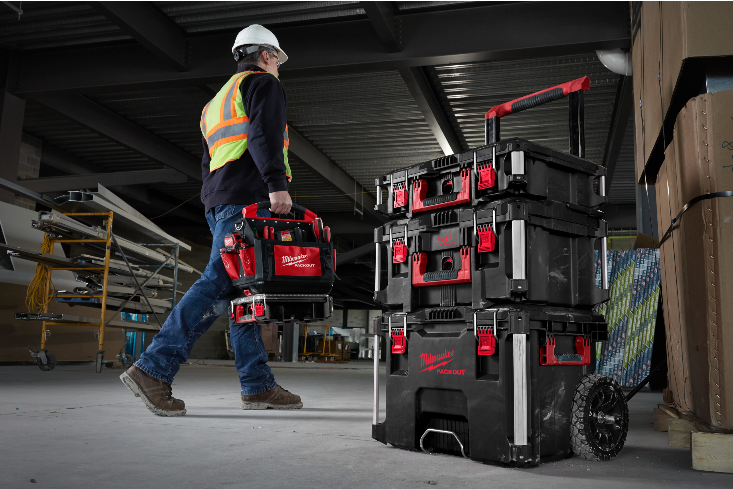 MILWAUKEE 4932464244 PACKOUT case set 3-piece | Klium