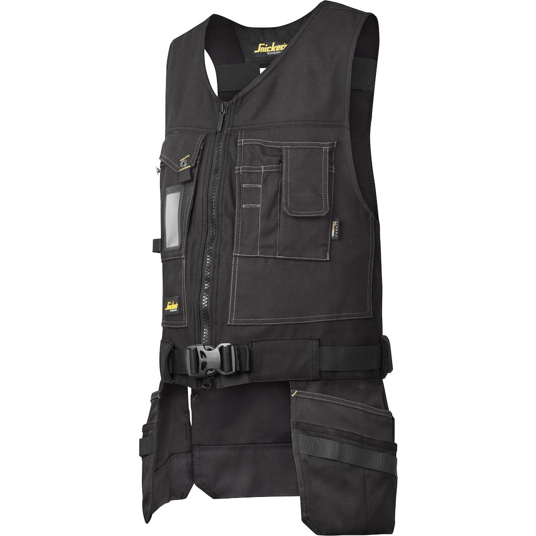 SNICKERS 4254 craftsmen toolvest canvas+ black - 42540404005 | Klium