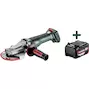 METABO WVBF 18 LT BL 11-125 Quick meuleuse d'angle dans la metaBOX 165 L (sans batterie ni chargeur) - 601307840
