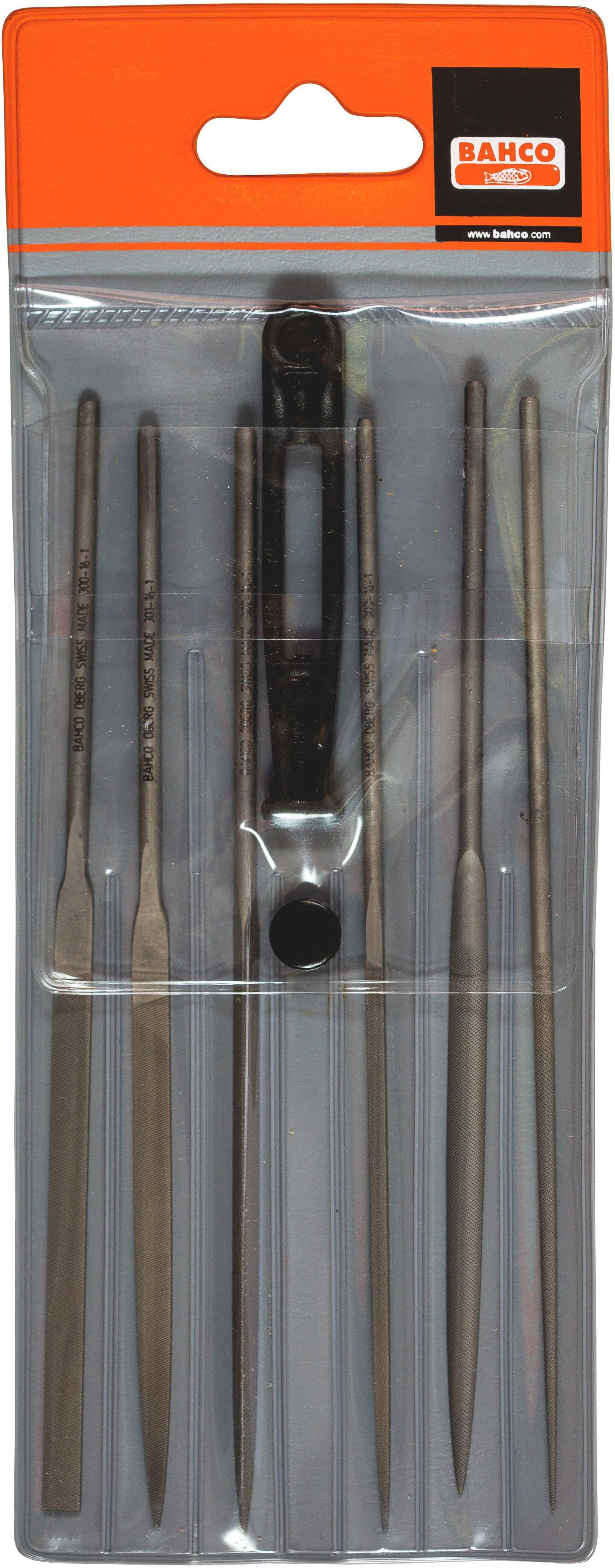BAHCO 2-470-16-1-0 needle file set half-set 160 mm 6-piece | Klium