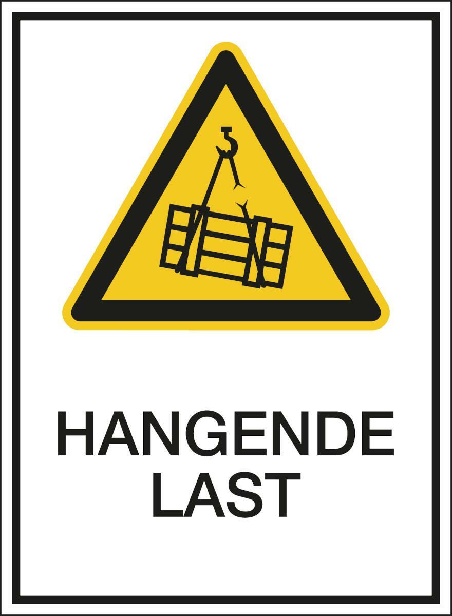 Secure Load Pictogram BRADY 808435 A4 safety pictogram - suspended load, 297 x 210 mm | Klium.com