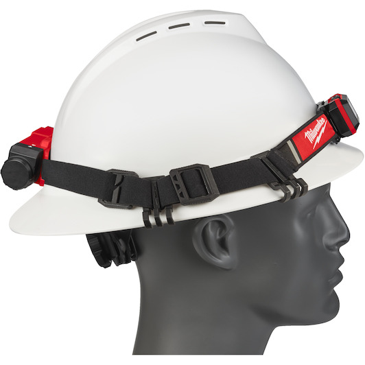 MILWAUKEE L4 HLRP-301 head lamp for helmet (with integrated