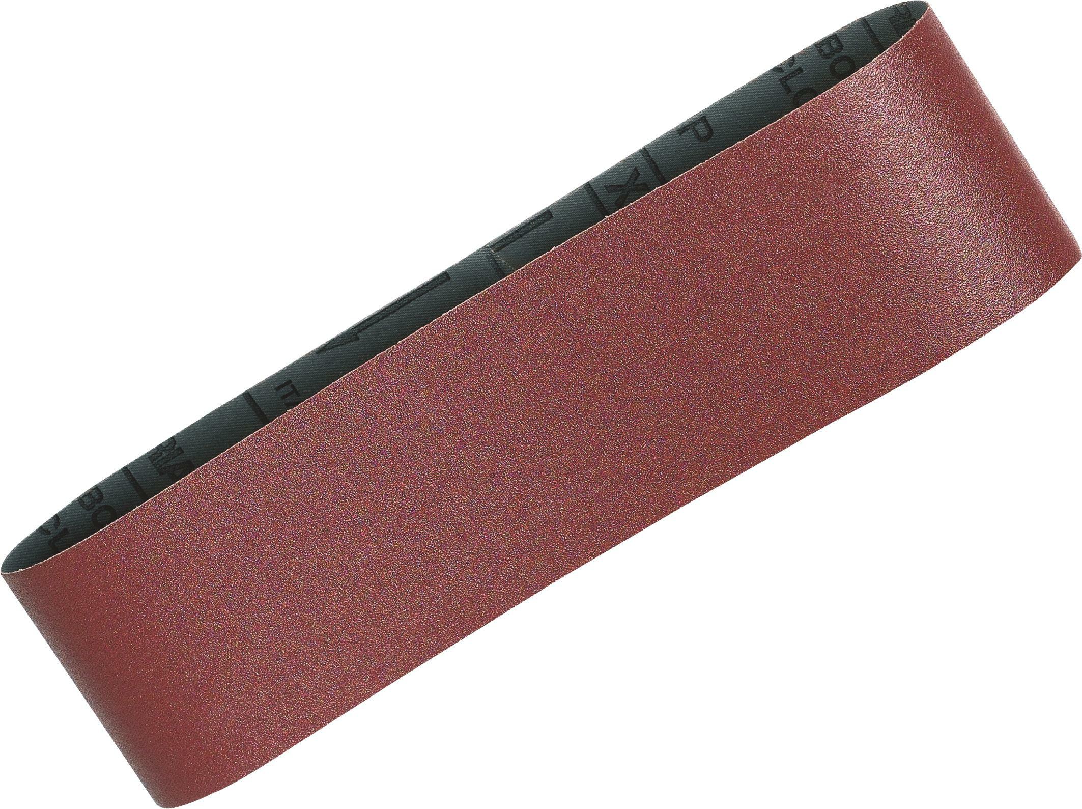 Makita P-37334 Sanding Belts – 5-Pack, 76x610mm, 80 Grit, Aluminum Oxide, For Wood, Metal, Paint & Varnish Sanding