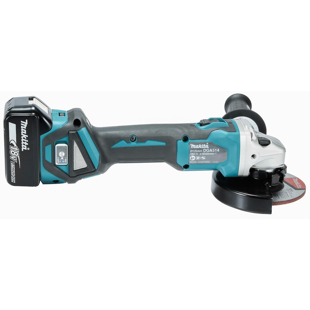 Makita 18v Cordless Brushless Combi DHP484 DGA506 125mm Angle Grinder 5 0ah
