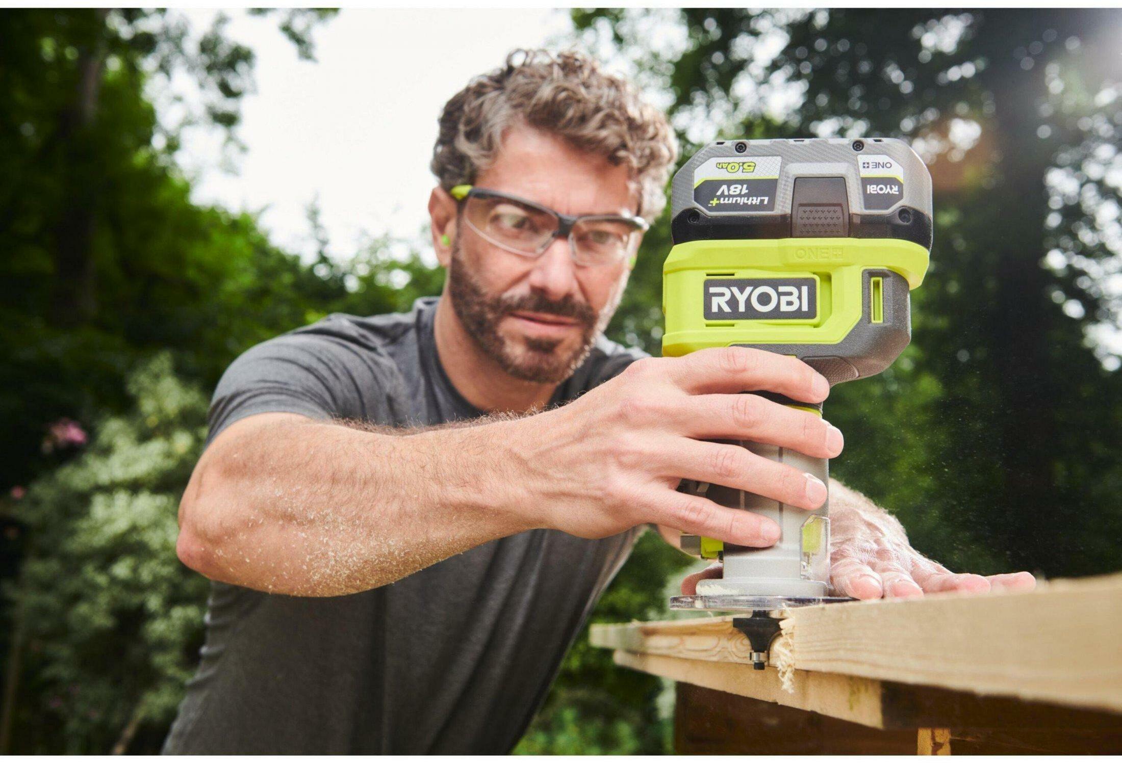 RYOBI RTR18-0 18V ONE+ cordless milling machine (without battery