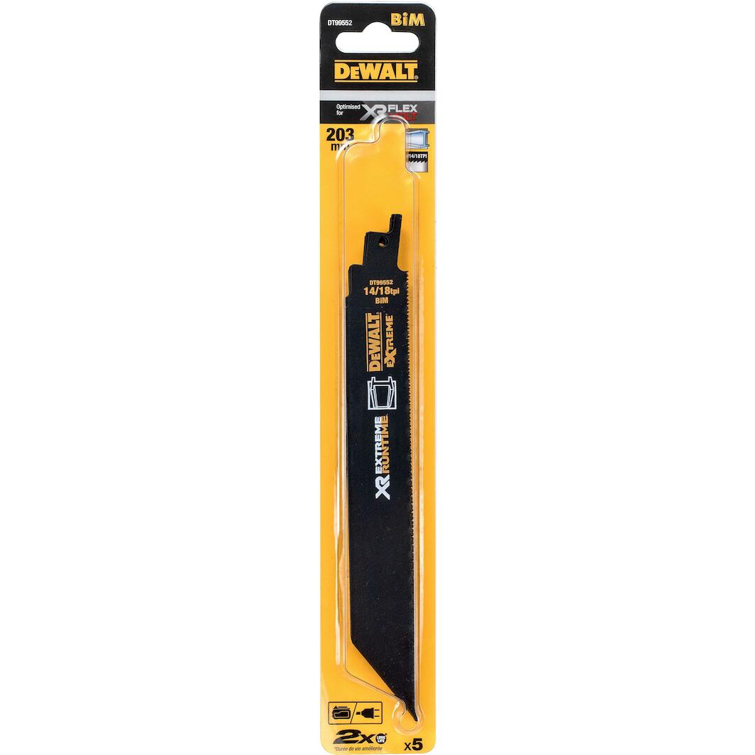 DEWALT DT99552 QZ Extreme Runtime 203mm 8 14 18TPI Reciprocating Saw 