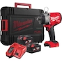 MILWAUKEE M18 FHIW2P12-502X FUEL 1/2" cordless impact spanner with spring-loaded locking pin in HD Box (2x 5 Ah battery + charger) - 4933492786