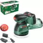 BOSCH EasyOrbit 18V-10 excentrische accu-schuurmachine in kartonnen doos (1x 2,0Ah accu + lader) - 06033E4002
