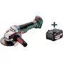METABO WVB 18 LTX BL 15-125 Quick meuleuse d'angle en carton (sans batterie ni chargeur) - 601731850