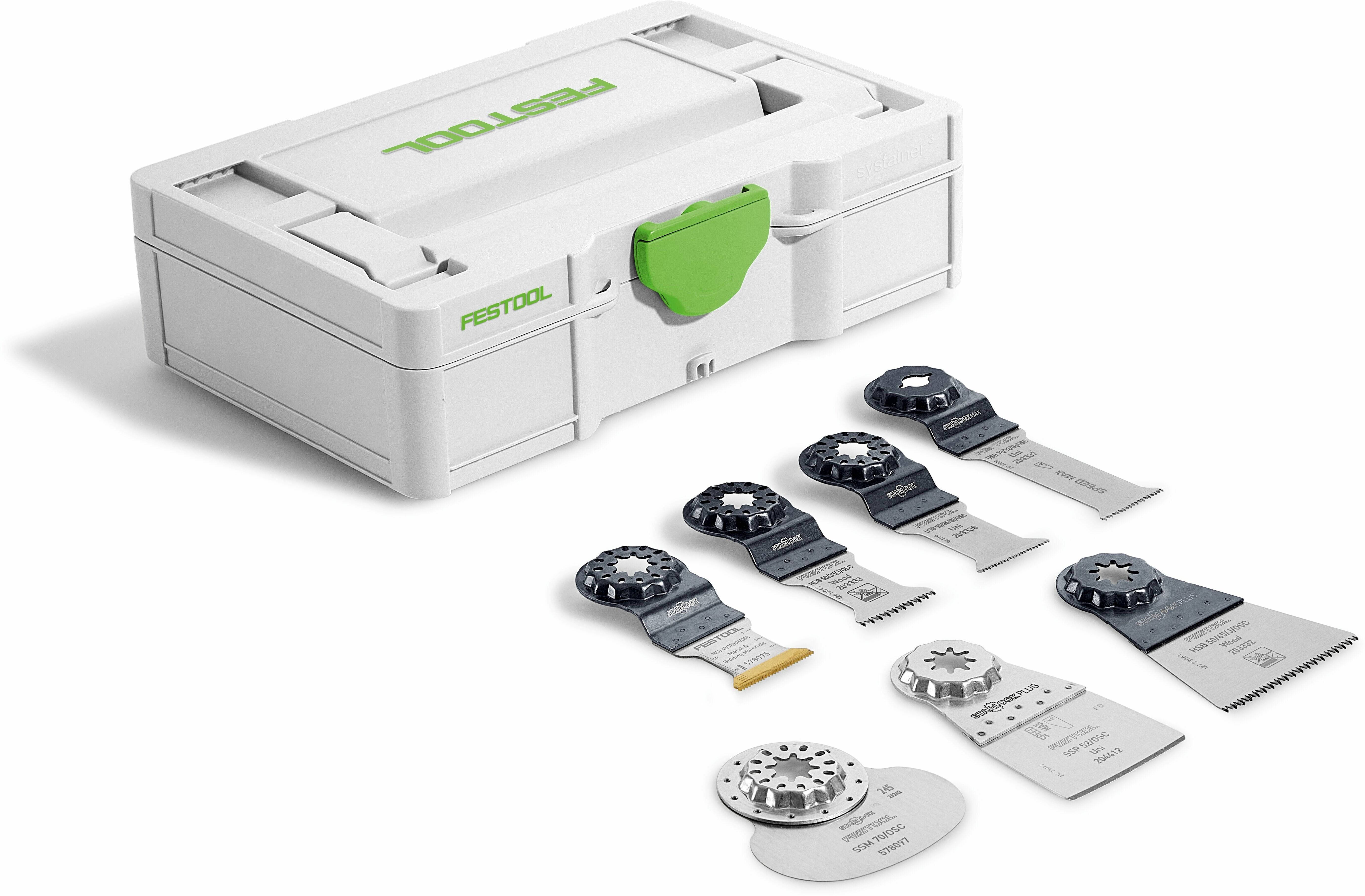 「sososo」 Festool 7-piece oscillating saw blade set for osc 18 | Klium.com
