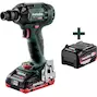 METABO SSW 18 LTX 300 BL accu-slagschroevendraaier in metaBOX 145 (2x 4,0Ah accu + lader) - 602395800