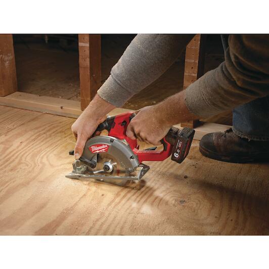 MILWAUKEE M12 CCS44 602X FUEL compact cordless circular saw 44mm 140mm in HD Box 2x 6 0Ah battery charger 4933451512