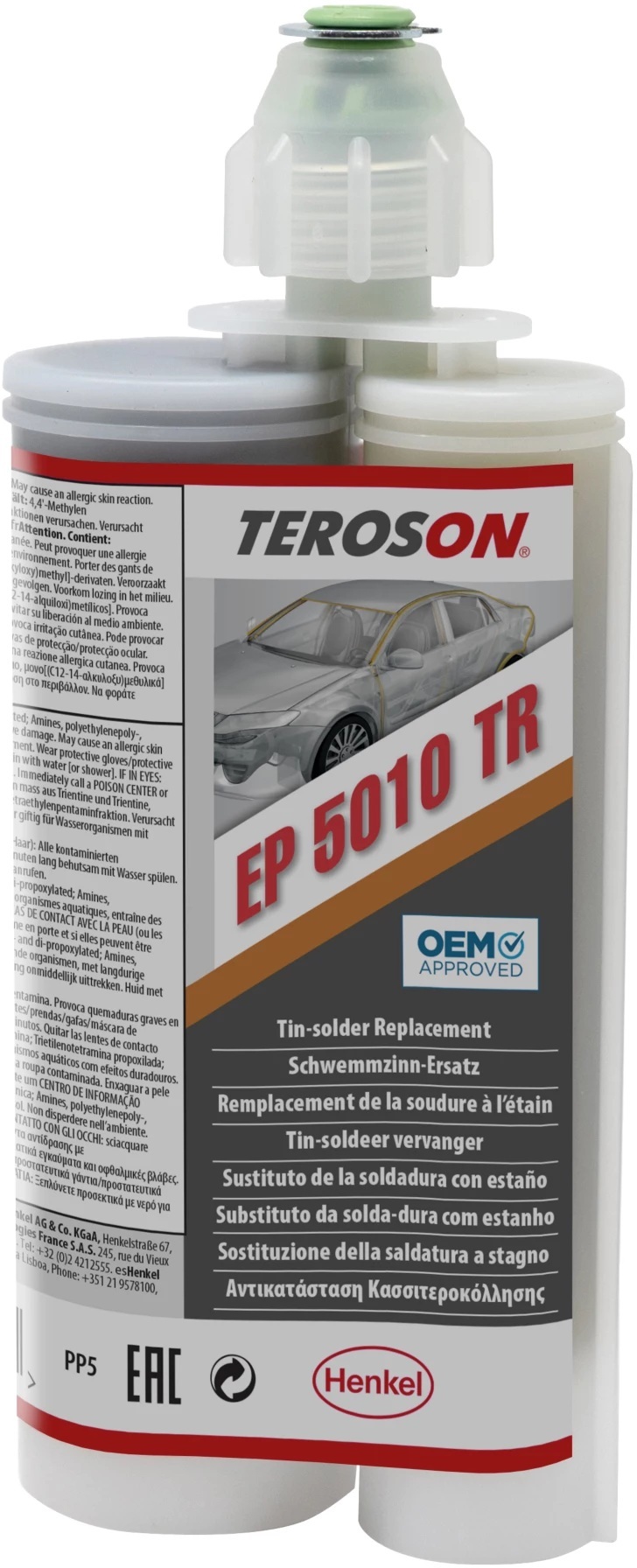 TEROSON TEROKAL EP 5010 TR tin-solder replacement two