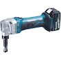 MAKITA DJN161RTJ Cisaille à onglets sans fil 18V LXT jusqu'à 1,6 mm en MAKPAC (2x batterie 5.0ah + chargeur)
