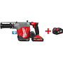 MILWAUKEE M18 FHAFOH16-302X Marteau combiné sans fil FUEL SDS-Plus avec aspiration intégrée en HD Box (2x 3.0Ah batterie + chargeur rapide) - 4933493533