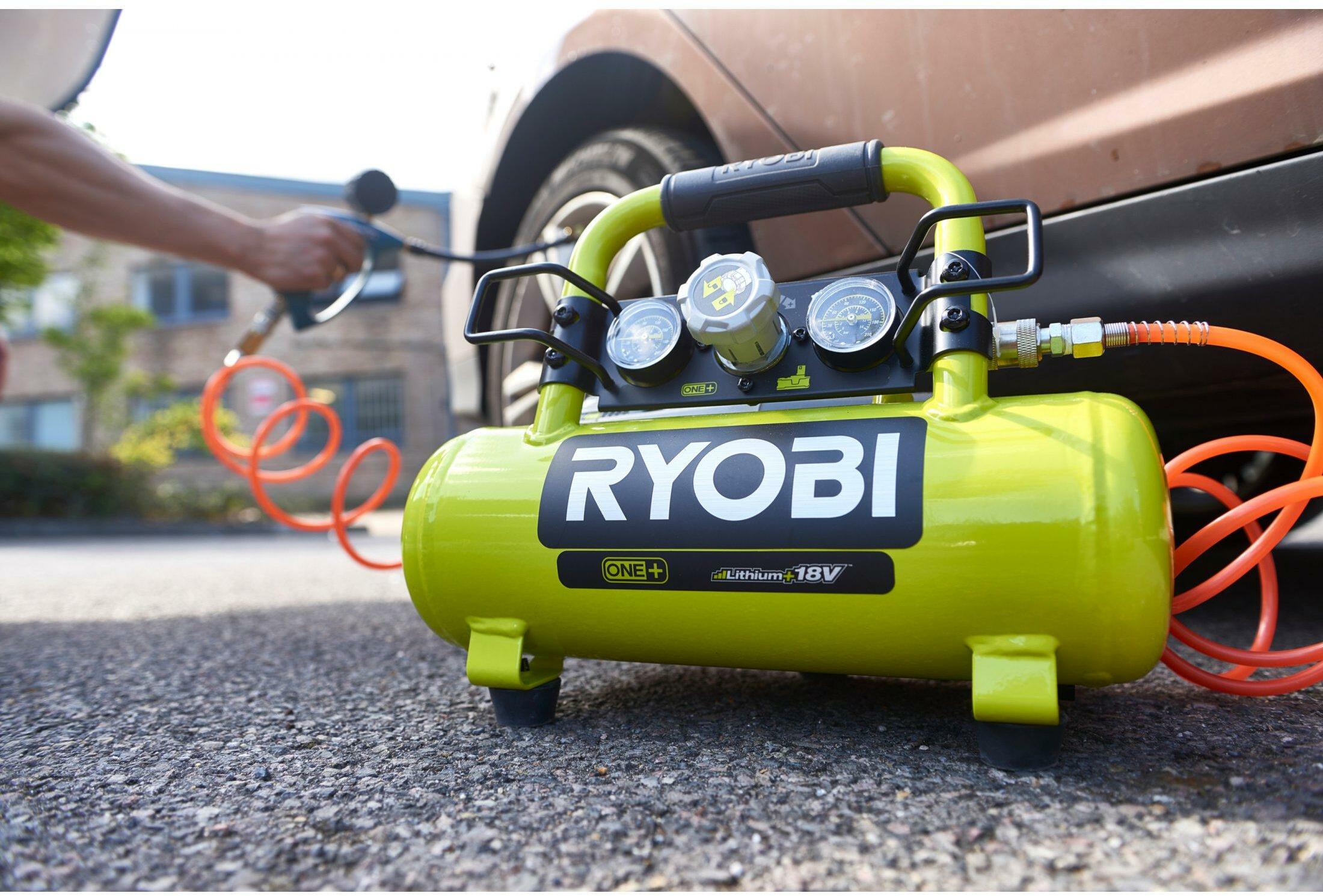 RYOBI R18AC 0 Compresseur sans fil 18V ONE sans batterie ni chargeur 5133004540 Klium