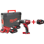 MILWAUKEE M18 BDD-202X perceuse-visseuse compacte sans fil en HD Box (2x 2.0Ah batterie + chargeur) - 4933446195