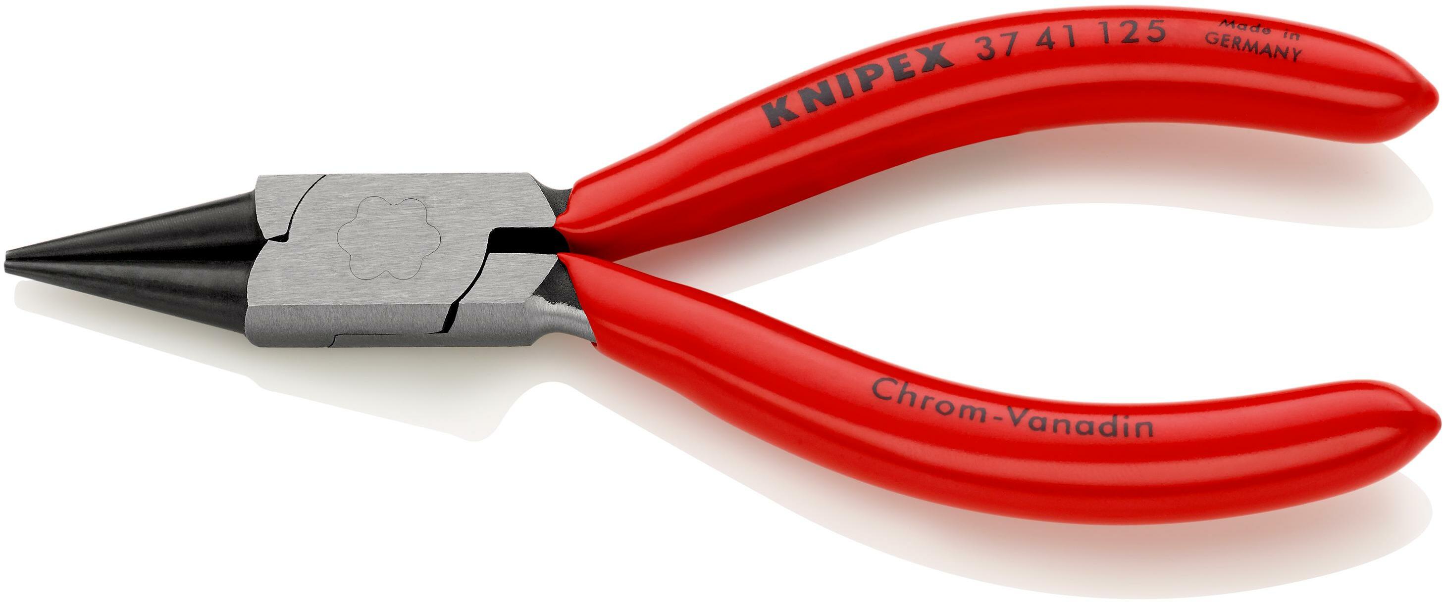 KNIPEX 37 41 125 gripping pliers for fine mechanics plastic-coated ...