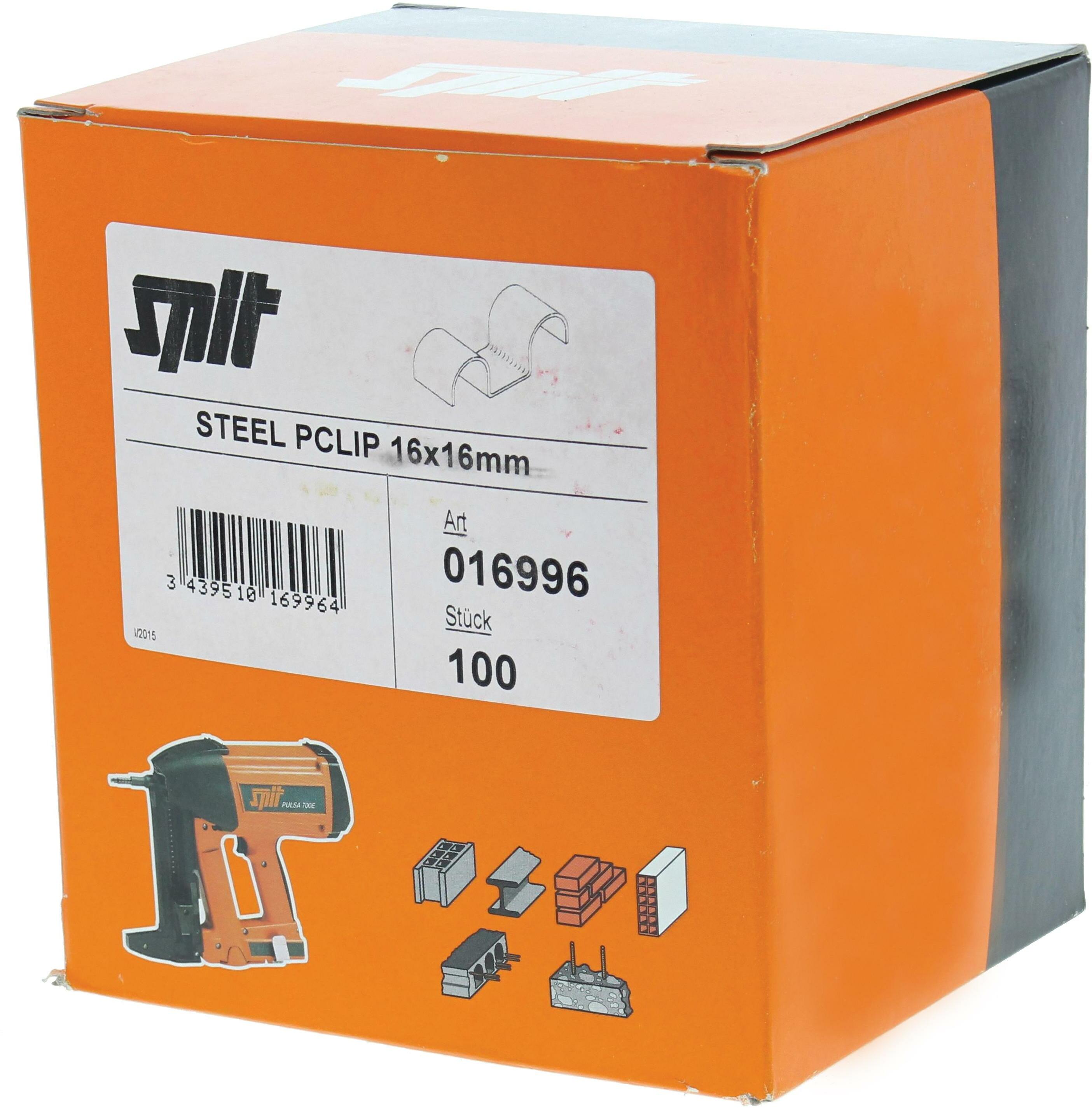 SPIT 016996 P-clip Ø 16 x 16 mm metal | Klium.com