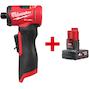 MILWAUKEE M12 FDGA2-522BA Meuleuse d'angle sans fil FUEL avec accessoires dans un sac (1x 2.5/1x 5.0Ah batterie + chargeur) - 4933500525