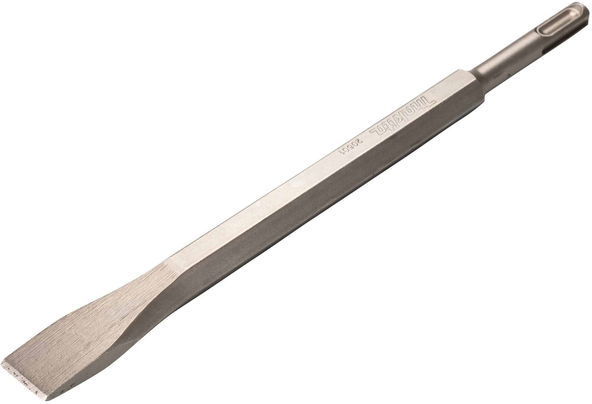 Makita D-19168 SDS Plus Cold Chisel - 140mm X 20mm Silver Demolition Tool