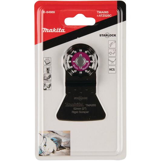 MAKITA B-64989 HCS scraper blade TMA065 rigid 52x26 Starlock