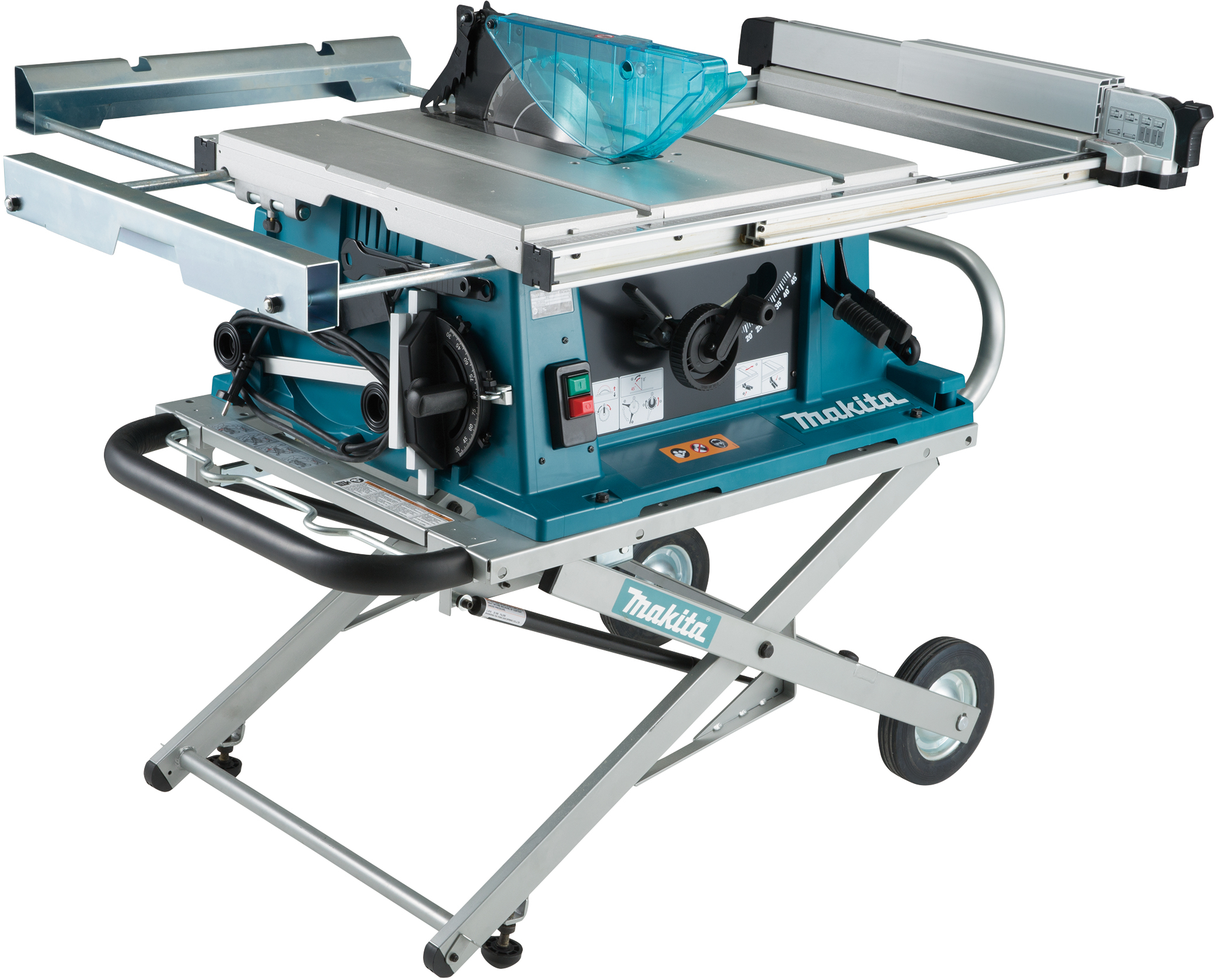 MAKITA 2704NX1 table saw 260 mm 1650 W with stand 194093-8 Klium