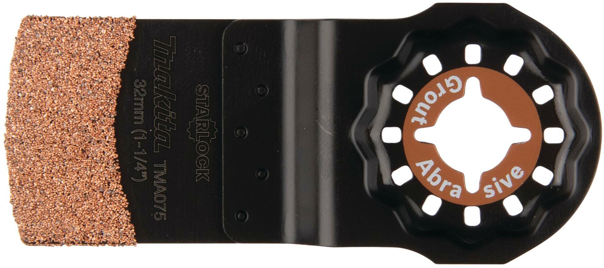 Lama Starlock Makita 78 Mm Per Malta E Materiali Abrasivi | Grana 20 HM/RIFF Per Multitool