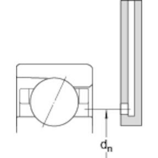SKF 7208 ACD/P4A single-row super-precision angular contact 