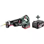 METABO SSEP 18 LTX BL MVT Scie circulaire sans fil 18V dans la metaBOX (2x 8.0Ah + chargeur) - 602258810