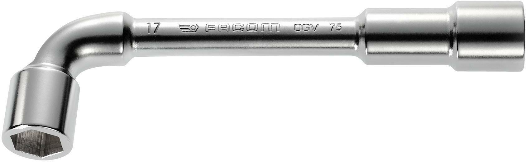 Clé à Pipe Débouchée 6 Pans Métrique FACOM 75.27 - SW 27mm Longueur 280mm