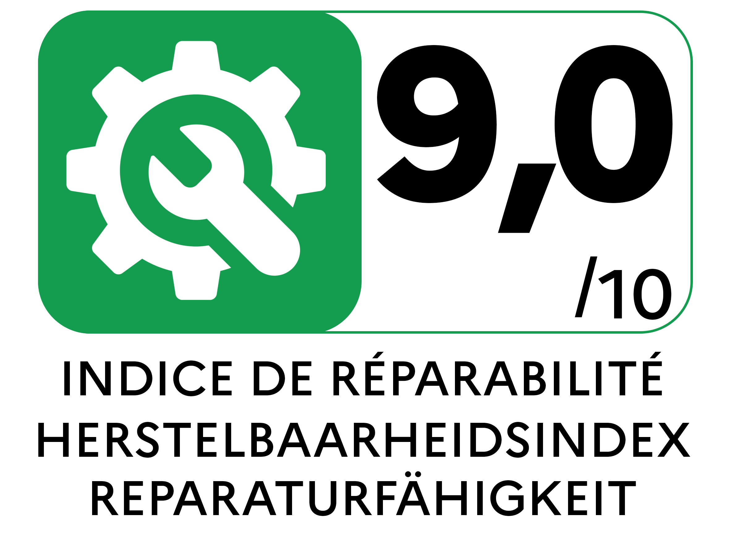 L indice de réparabilité indique la facilité de réparation d un produit. Plus le score est élevé (0