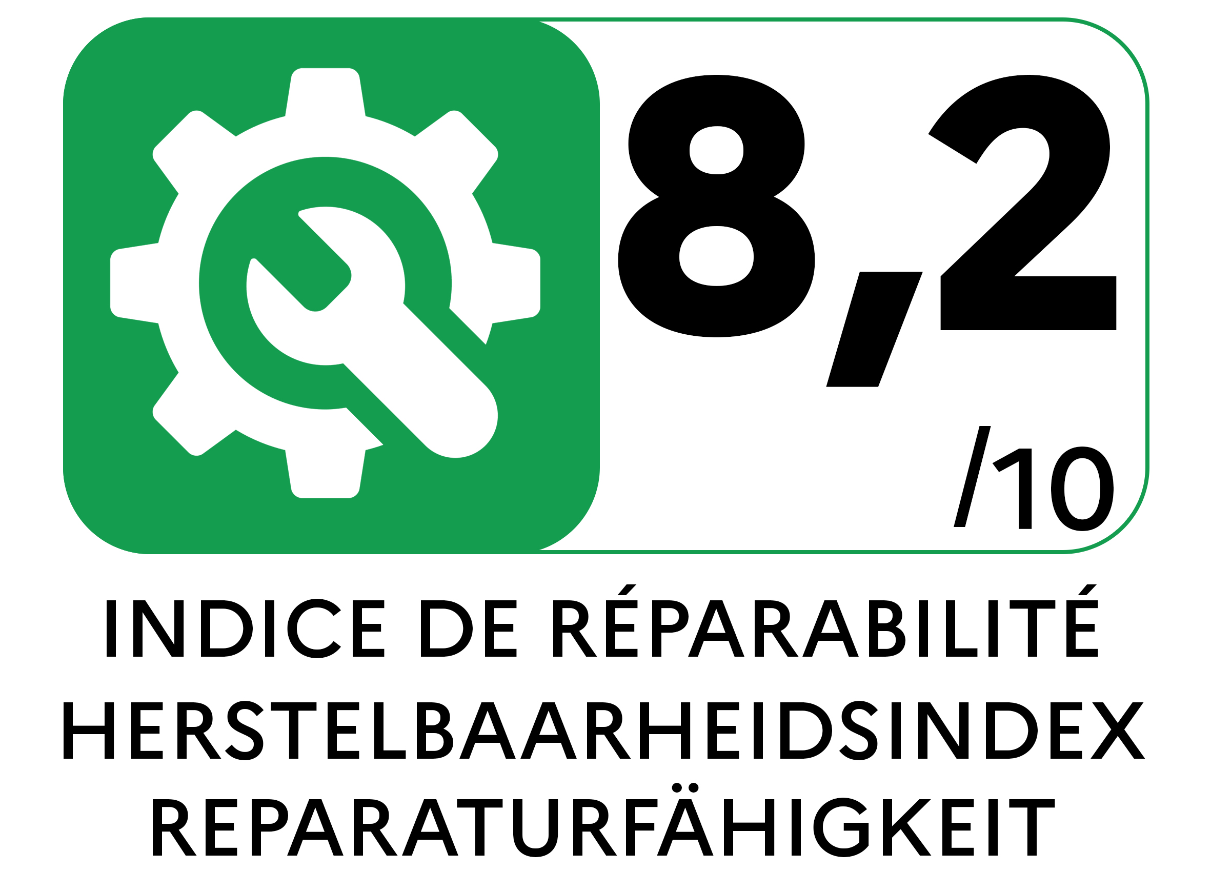 L indice de réparabilité indique la facilité de réparation d un produit. Plus le score est élevé (0